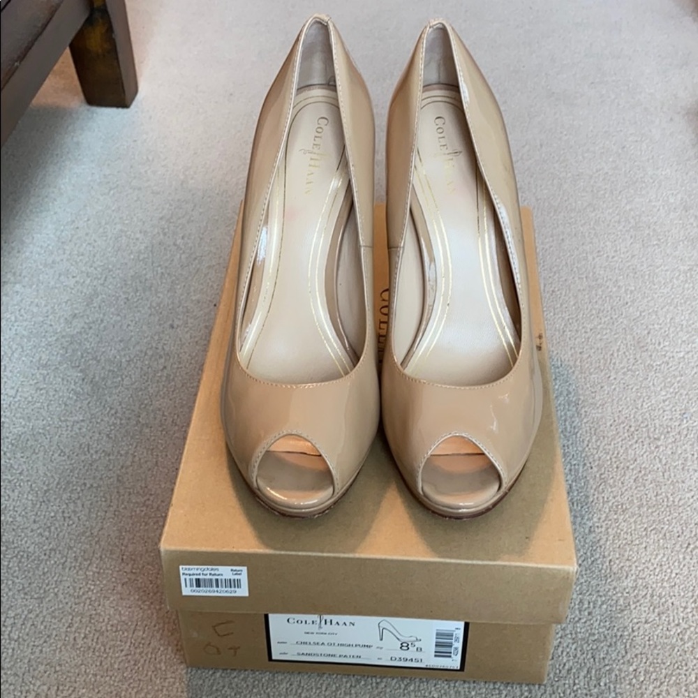 Patent leather Cole Haan Chelsea Pump